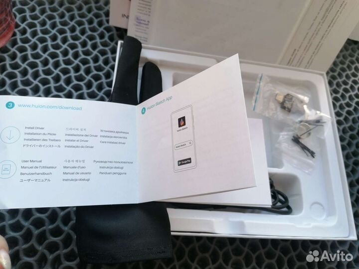 Графический планшет huion rte-100