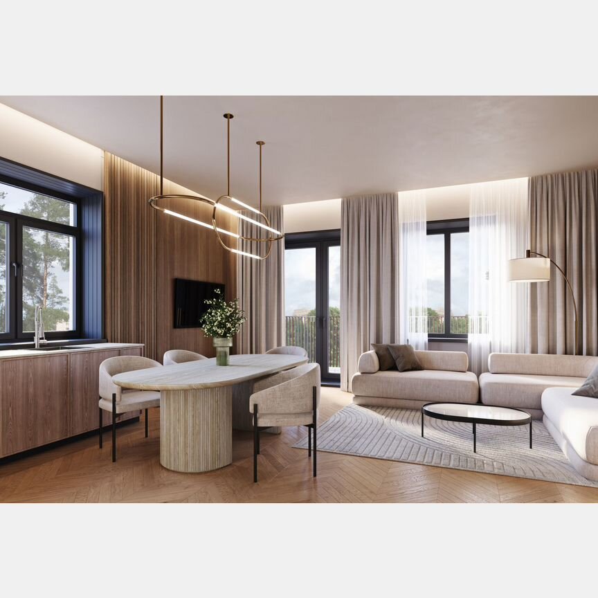 1-к. квартира, 39,5 м², 4/4 эт.