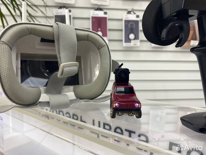 FPV Машинка на радиоуправлении с очками