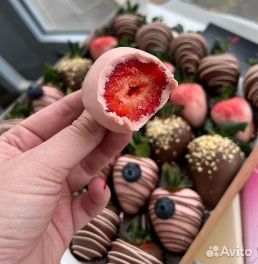 Клубника в шоколаде