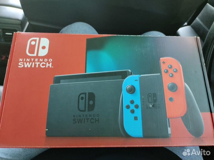 Nintendo switch бу в хорошем состоянии