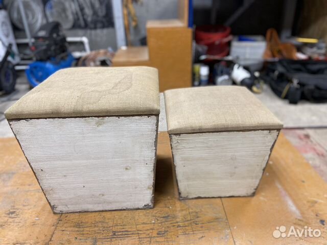 Тумба ящик для хранения пуфик IKEA