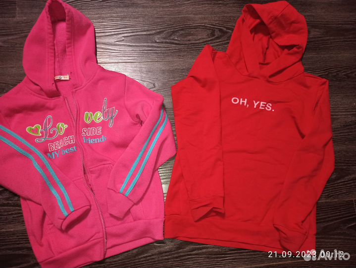 Вещи пакетом на девочку 128 134