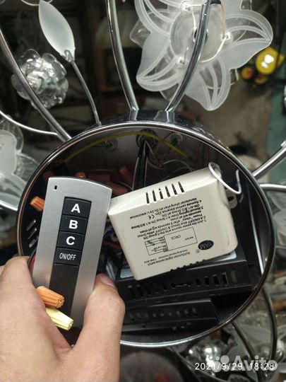 Ремонт люстр с пультом управления