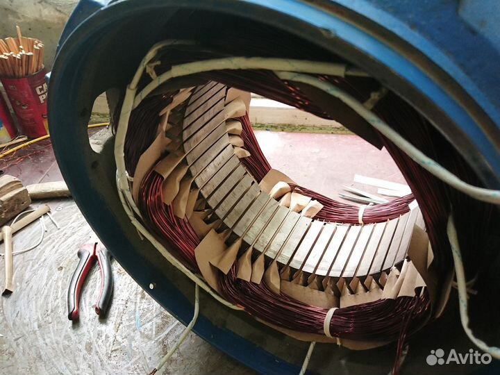 Ремонт- перемотка электродвигателей