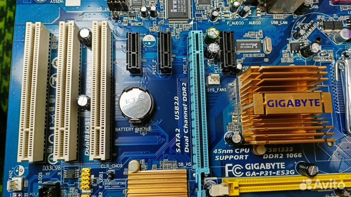 Материнская плата Socket LGA775 gigabyte GA-P31-ES