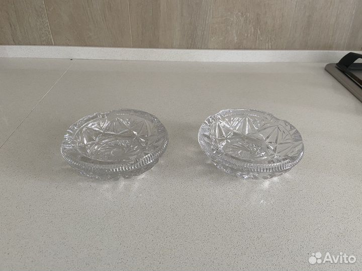 Пепельница СССР хрусталь