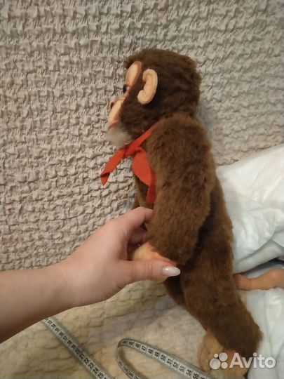 Игрушки мягкие обезьяна ГДР, собака Tsuzipet