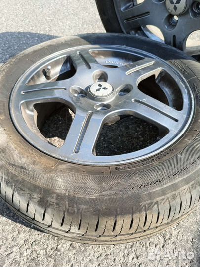 Мицубиси диски с резиной r15