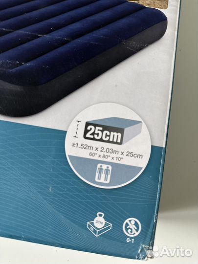 Надувной матрас intex