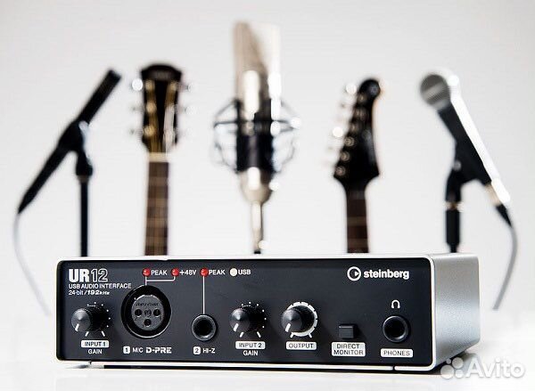 Steinberg UR12 аудиоиетерфейс со склада дилера