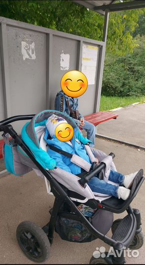 Коляска adamex 3 в 1