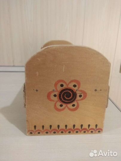 Кроватка для куклы деревянная СССР