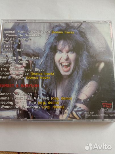 CD Megadeth,Wasp,RoughSilk,Black Steel,SteelAttack