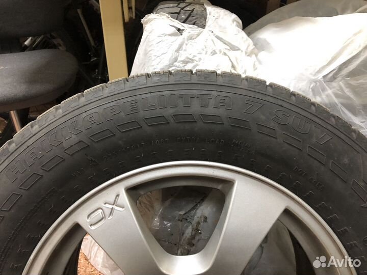 Зимняя резина r17 на дисках volvo xc60