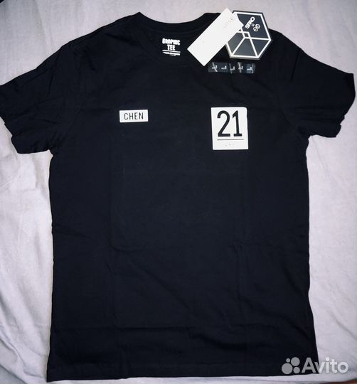 Футболка официальная Exo k-pop spao Chen Чен
