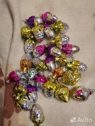Елочные игрушки СССР