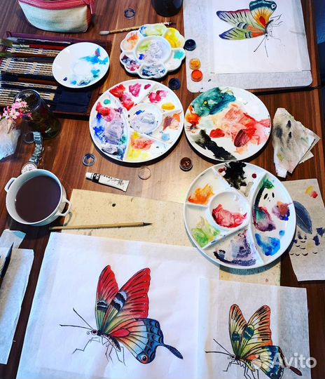 Онлайн рисование тушью