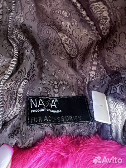 Берет женский норковый