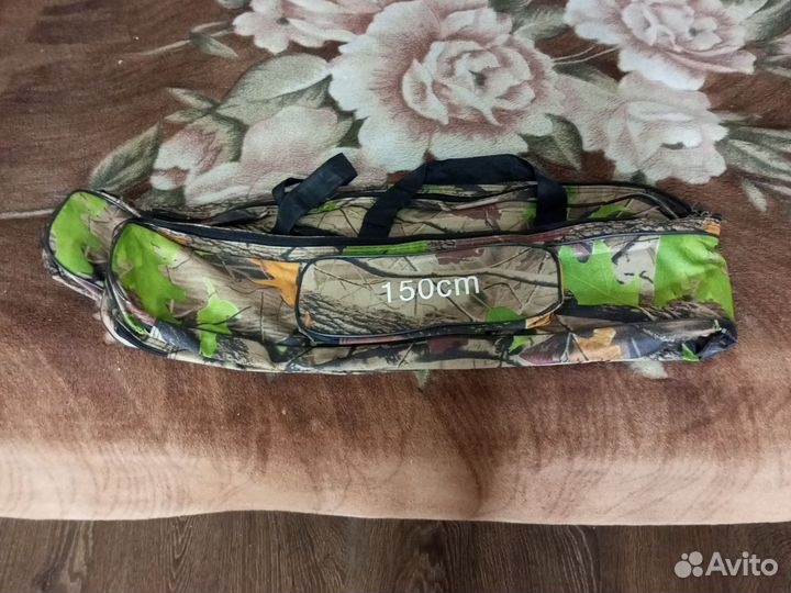 Чехол для удилищ 150см ни разу не использовался