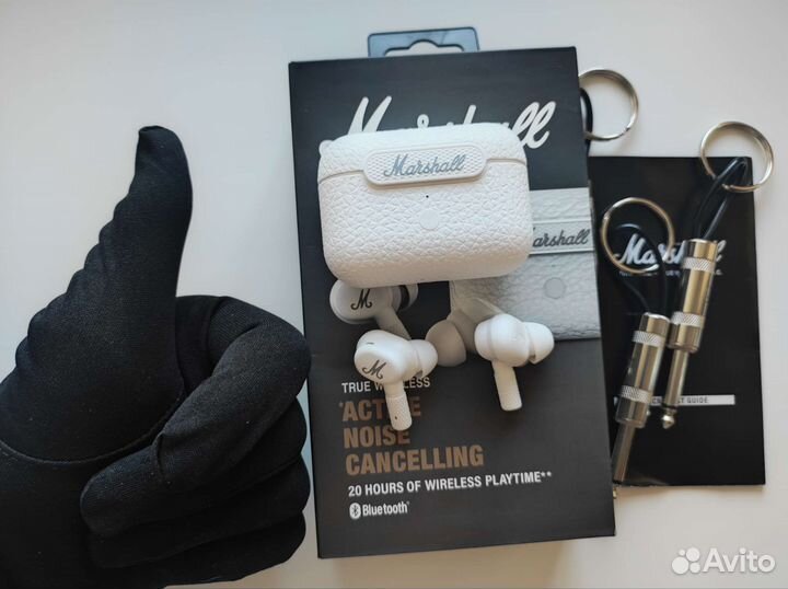 Marshall motif ANC #premium #новые # белые