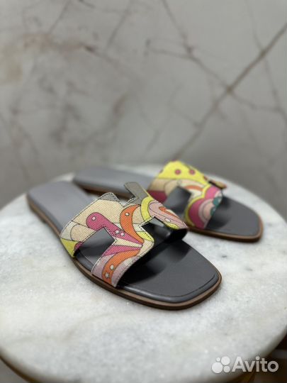 Шлепанцы Hermes