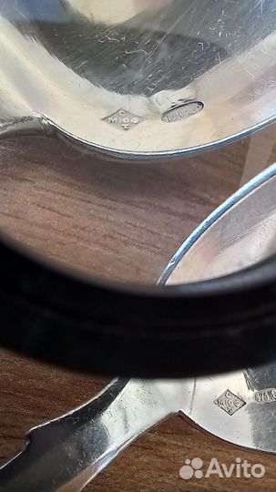 Серебряные чайные ложки, серебро