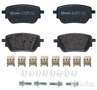 Колодки тормозные задние дисковые Mercedes A, B, C