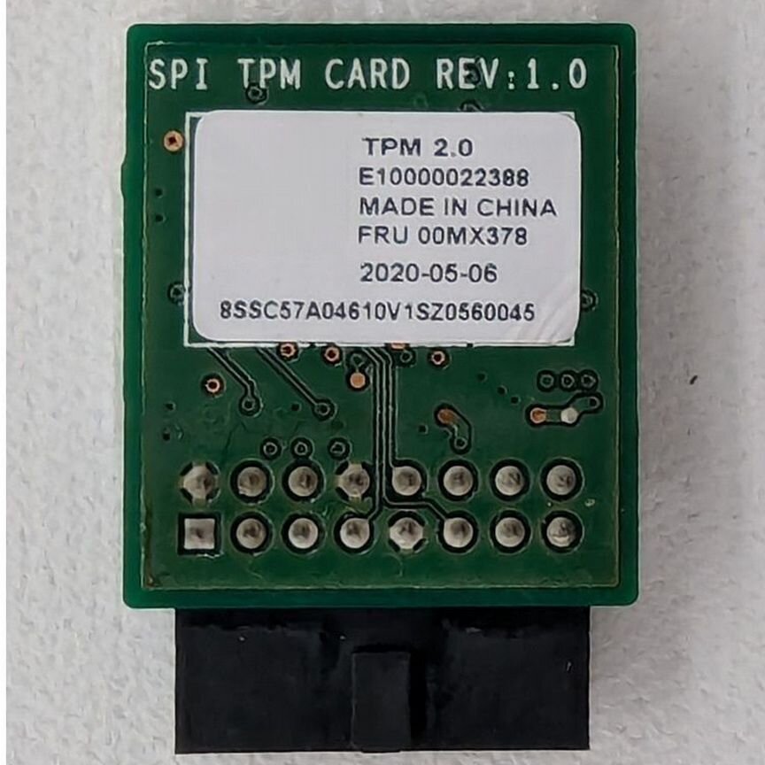 [00MX378] Tpm Модуль Lenovo Thinksystem