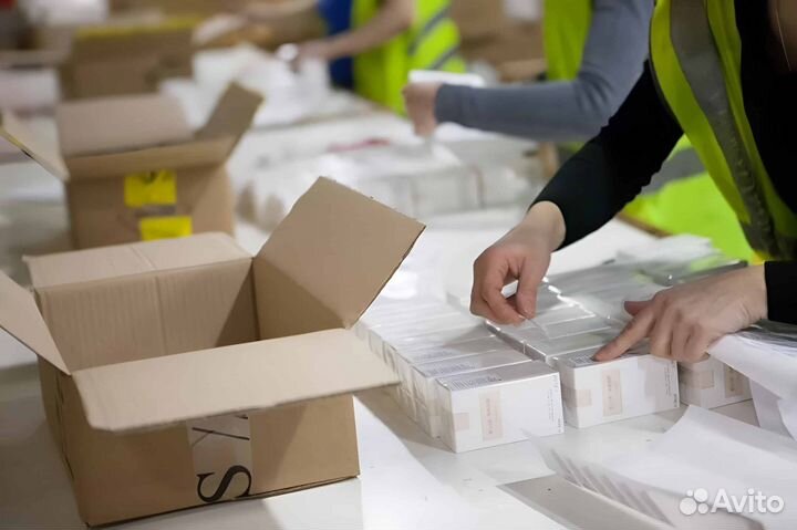 Упаковщик(ца) косметики Подольский р-н, г Щербинка