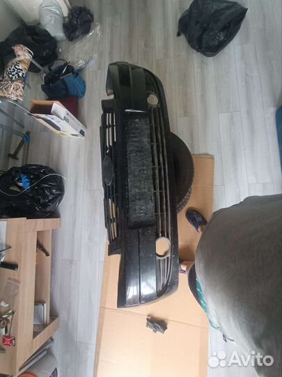 Бампер передний priora 1