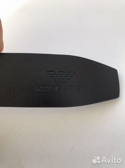 Ремень нат кожа в коробке мужской Giorgio Armani