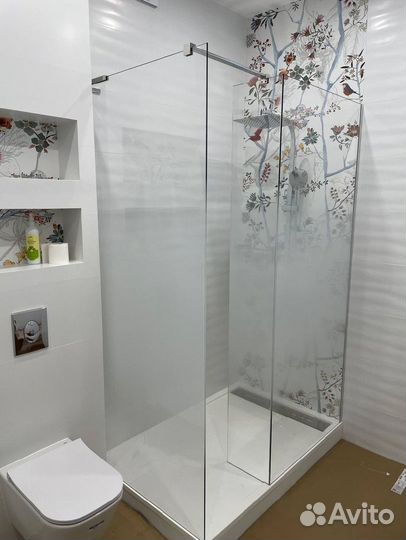 Душевые стеклянные перегородки на заказ / Гарантия