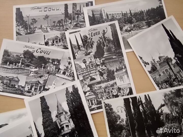 Открытки 30-40-50-60-70 гг