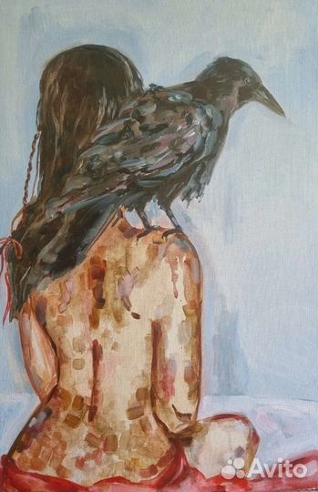 Портрет на холсте по фото, маслом