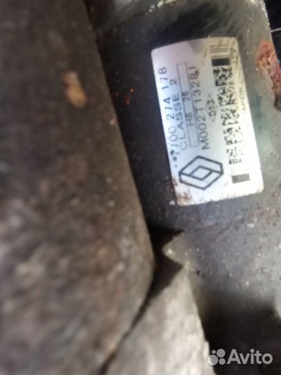 Стартер Renault Megane 1 1.6 K7M 703