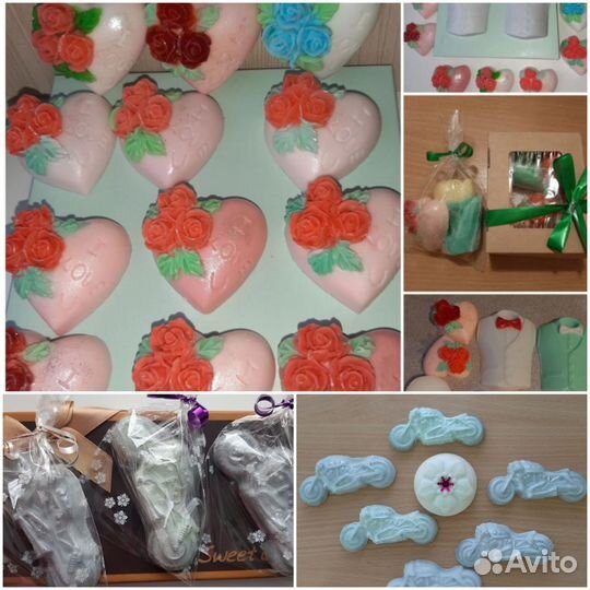 Подарок еа 8 марта. Игрушки из мыла