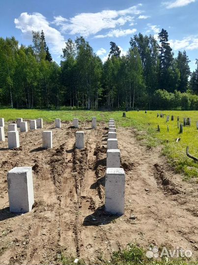 Забивные сваи под ключ