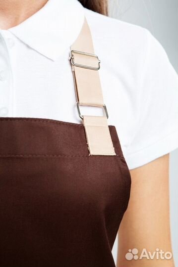 Белый поварской фартук оптом