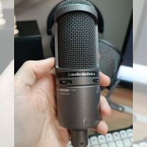 Студийный микрофон Audio-Technica AT2020USB+