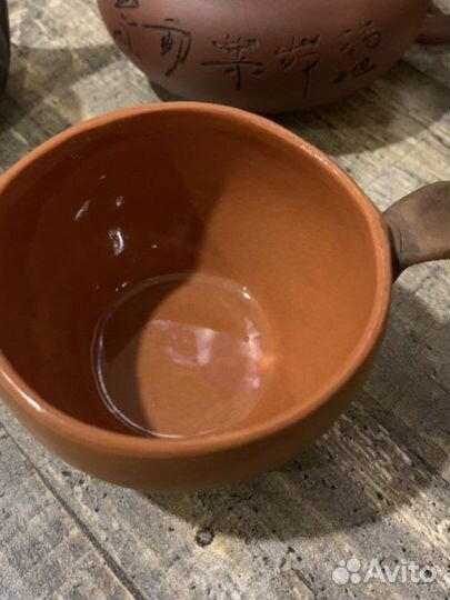 Чайник глиняный