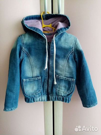 Джинсовая куртка для девочки
