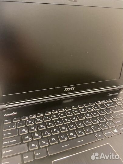 Игровой ноутбук msi ge62 2qc Apache