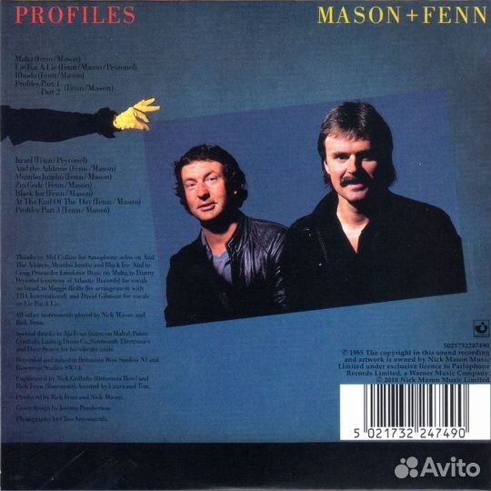 Mason + Fenn / Profiles (CD)