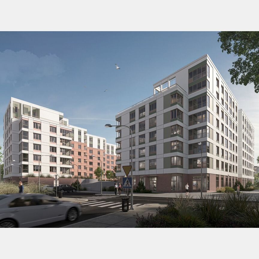 1-к. квартира, 43,2 м², 2/8 эт.