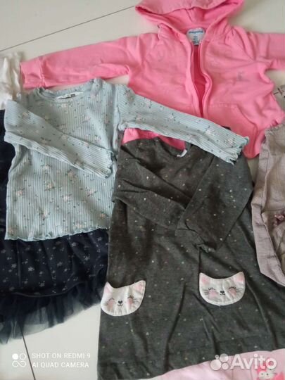 Детские вещи пакетом 74 80