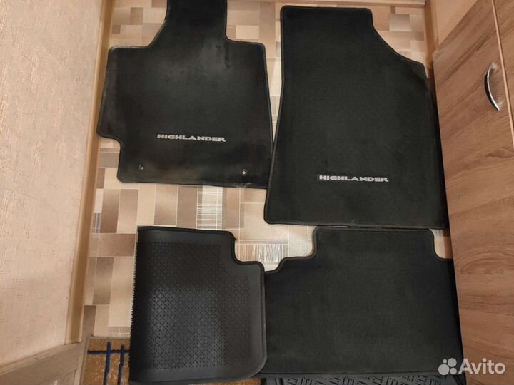 Коврики ворсовые Toyota Highlander