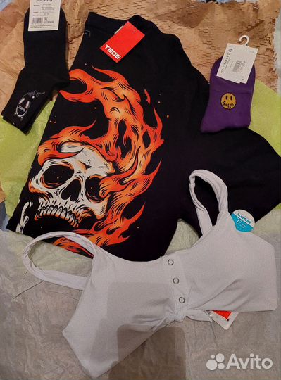 Набор косметики и одежда. Заказ для Надежды