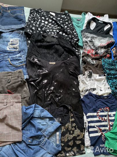 Женская одежда 44 46 большим пакетом