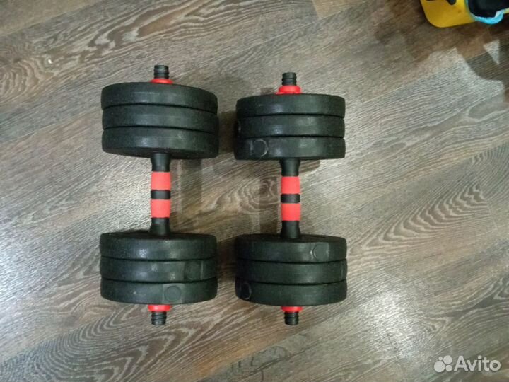 Гантели разборные 9 кг
